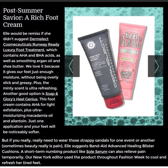 NIB Dermelect Runway Ready Luxury Foot Treatment - Picture 7 of 8